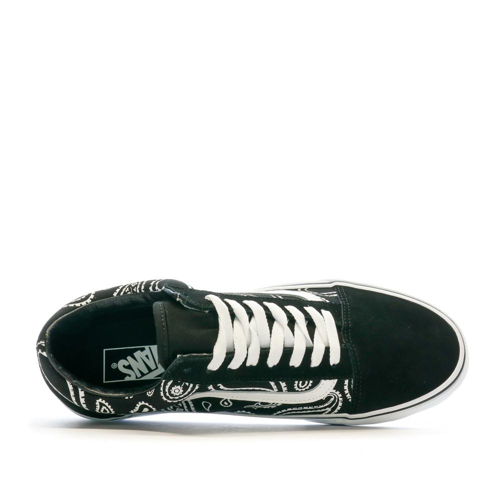 Baskets Noires Homme Vans Ua Old Skool vue 4