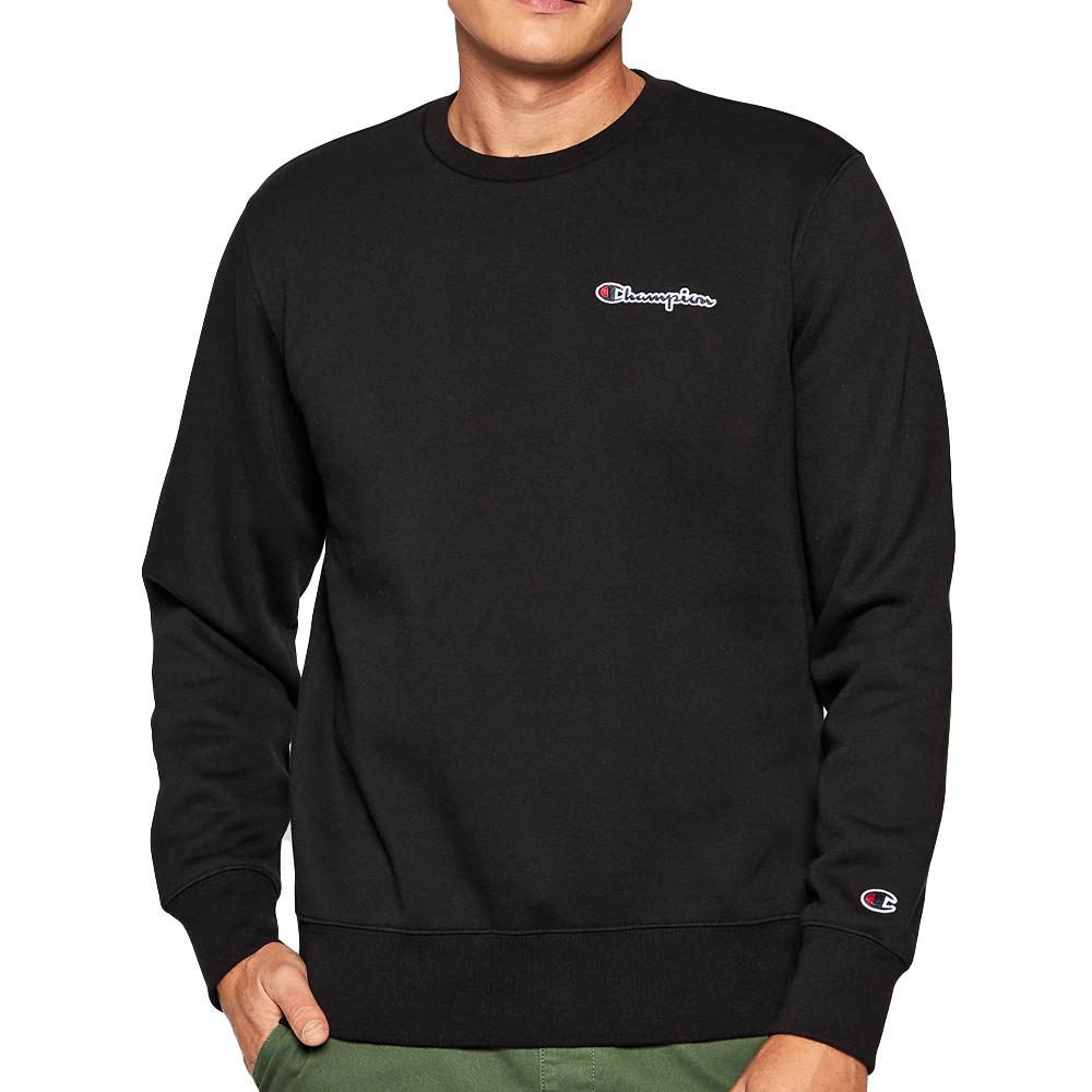 Sweat Noir Homme Champion 216476 pas cher