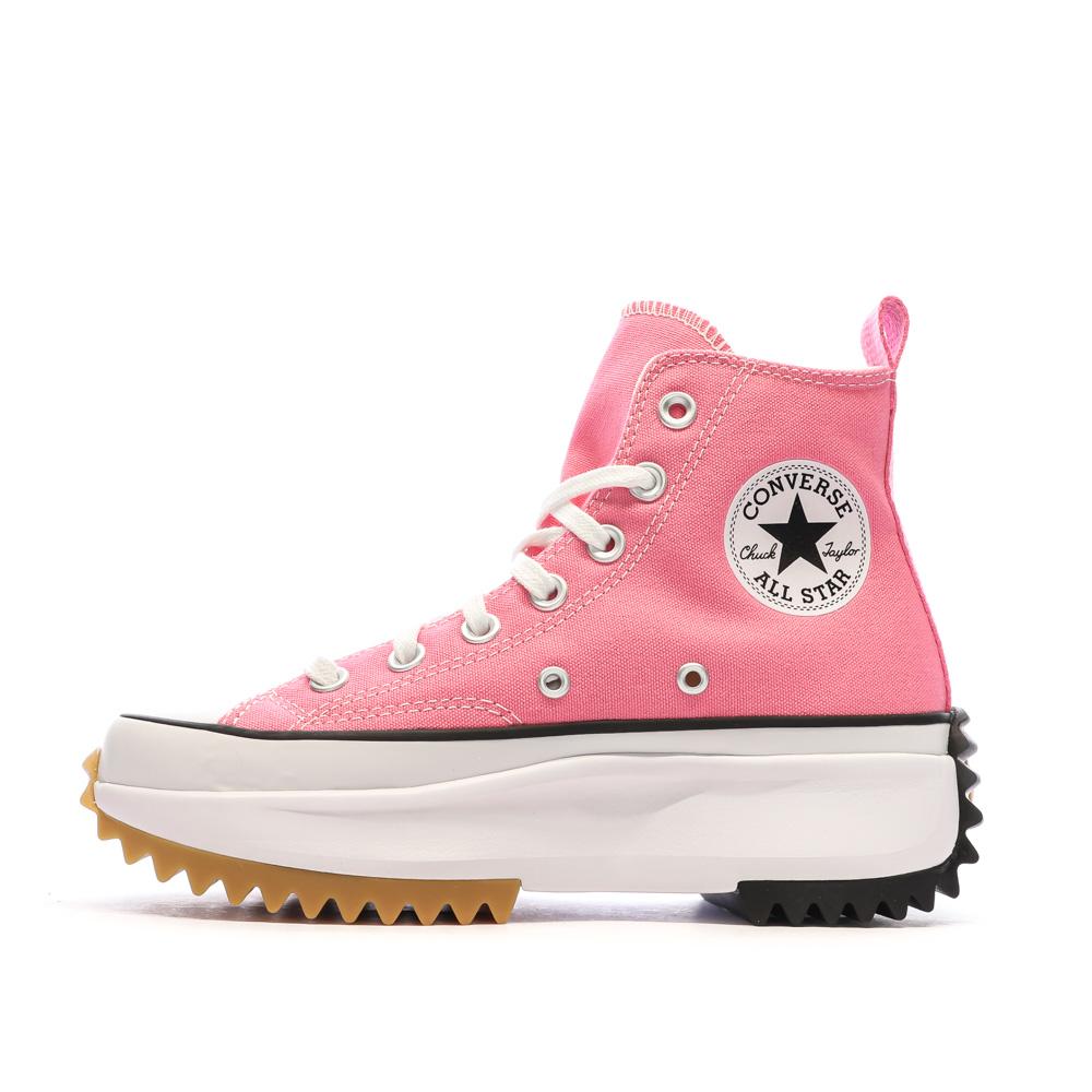 Baskets Roses Femme Converse Run Star Hike pas cher