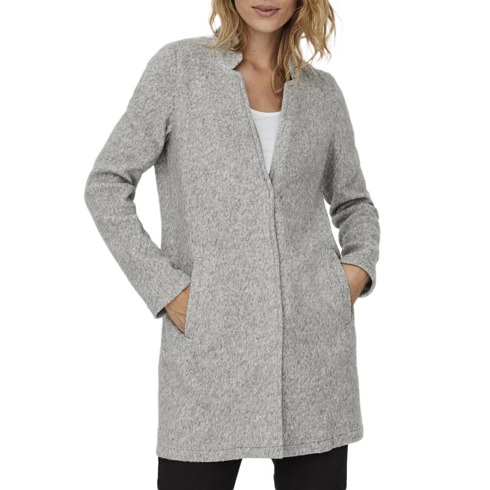 Manteau Gris Femme Vero Moda Brushedkatrine pas cher