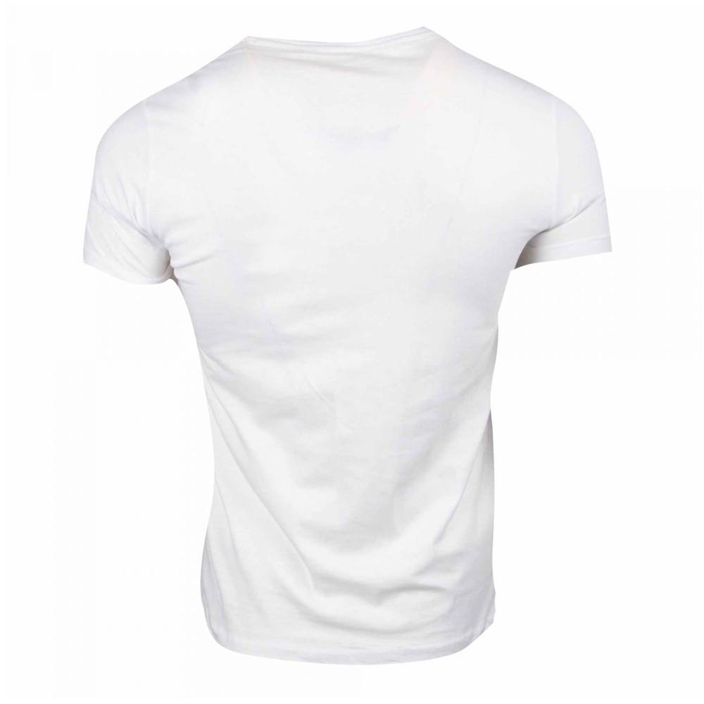 T-shirt Blanc Homme La Maison Blaggio Murano vue 2