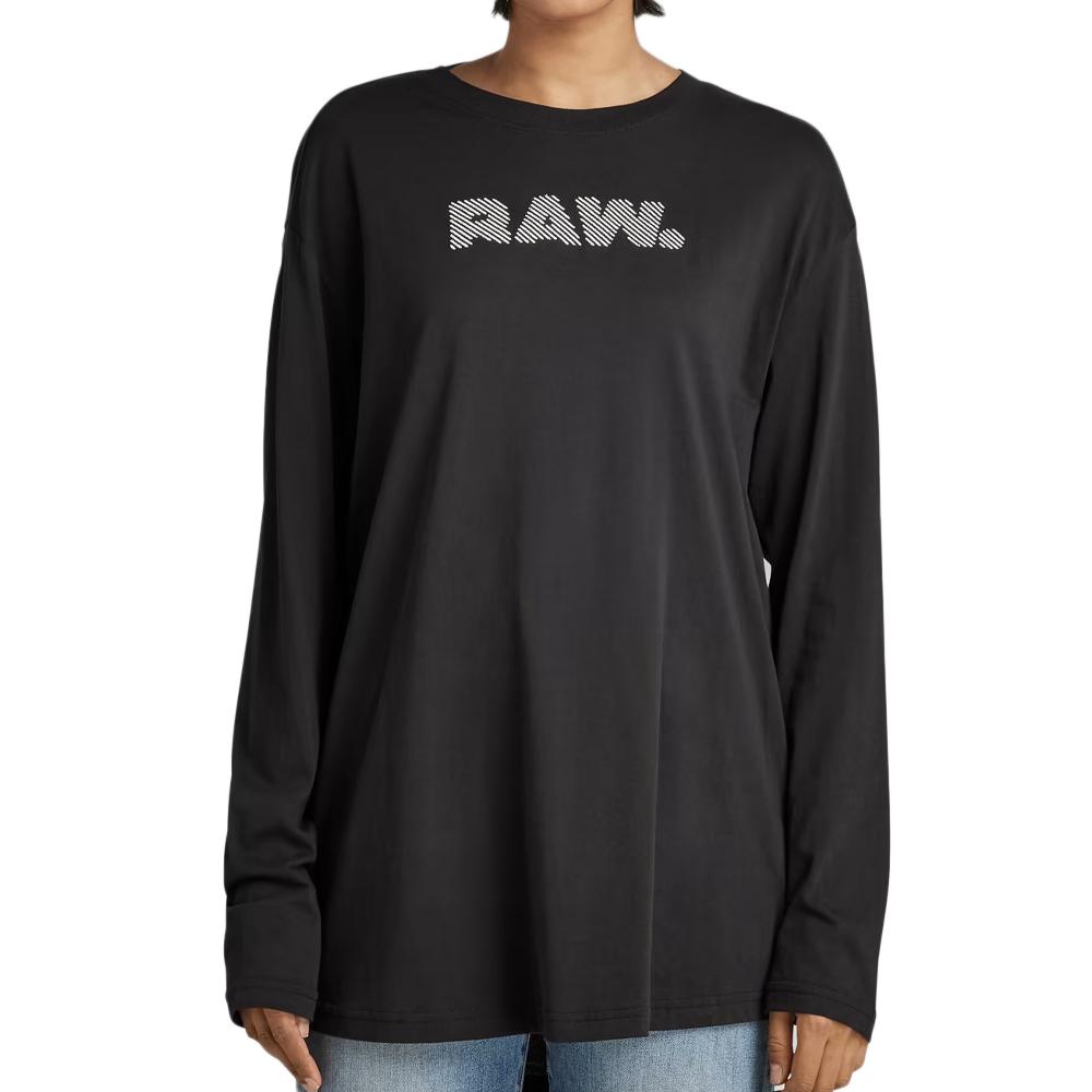 T-shirt Noir Femme Lash G-Star Raw D22036 pas cher