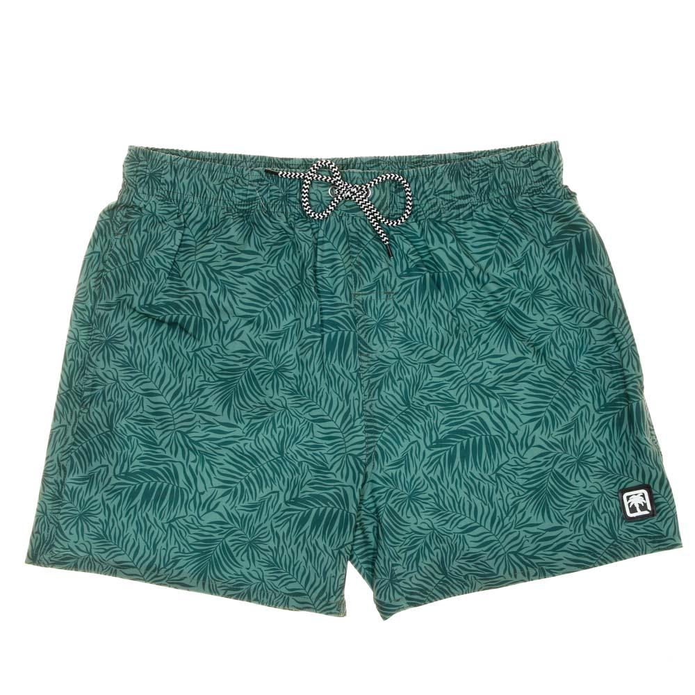 Short de bain Imprimée Vert Homme Sun project 3055 pas cher