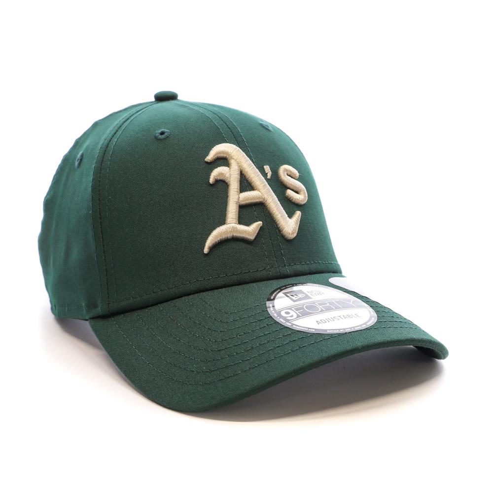 Casquette Verte Homme New Era Repreve 9forty Oakland Athletics vue 2