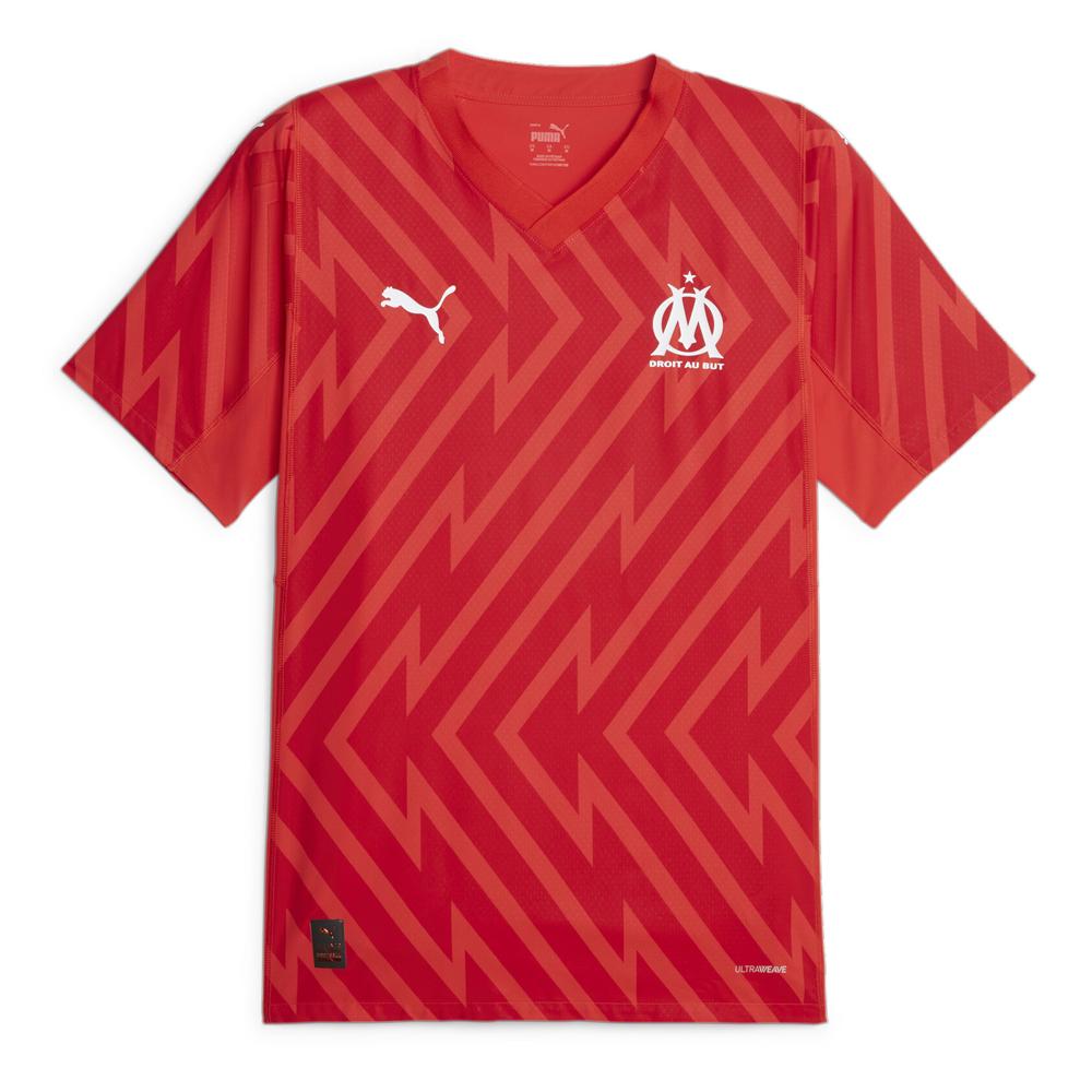 OM Maillot de Gardien Rouge Homme Puma Homme 24/25 pas cher