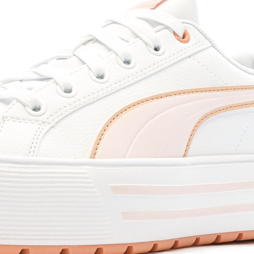 Baskets Blanc/Rose Plateforme Femme Puma Kaia 2.0 | Espace des marques