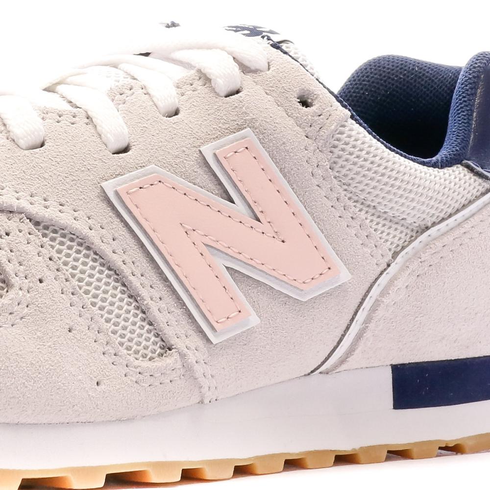 WL373 Baskets Gris Rose Femme New Balance Espace des marques