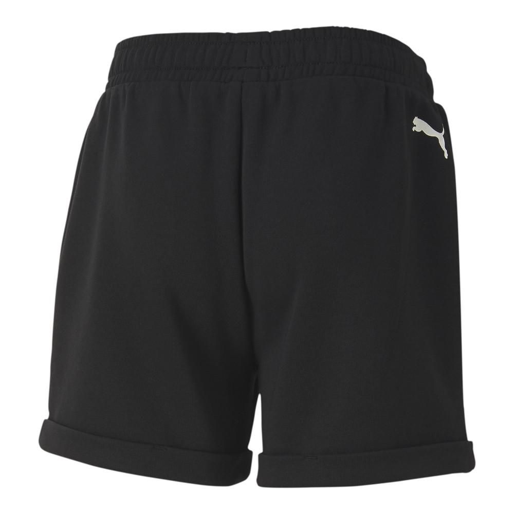 Short Noir Fille Puma Alpha vue 2