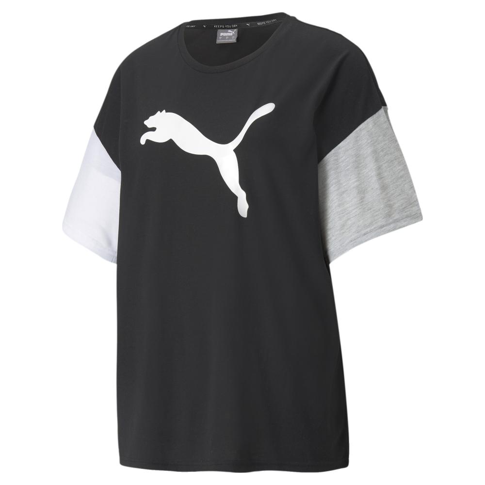 T-shirt Noir/Gris Femme Puma Msport Fashion pas cher