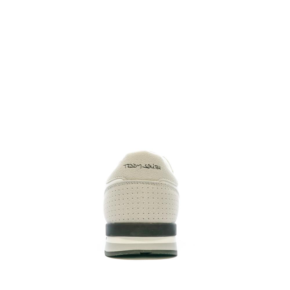 Baskets Blanc/Gris Homme Teddy Smith Retro vue 3