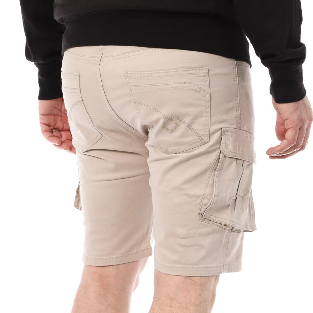 Short Cargo Beige Homme La Maison Blaggio VEGALIA vue 2