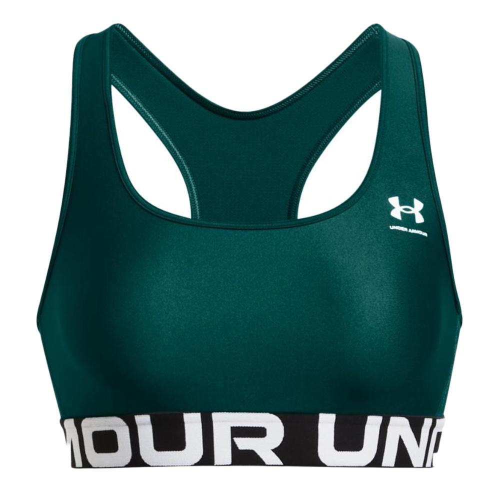 Brassière Verte Femme Under Armour Authentics pas cher