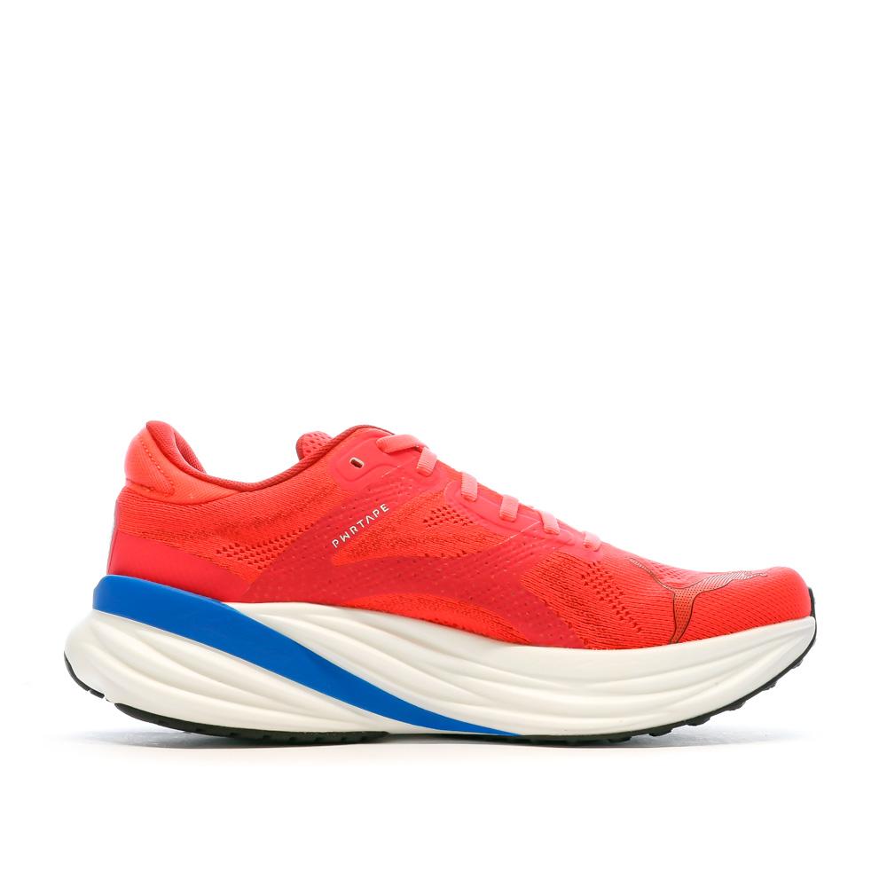 Chaussures de running Rouge/Blanche Homme Puma Magnify Nitro vue 2