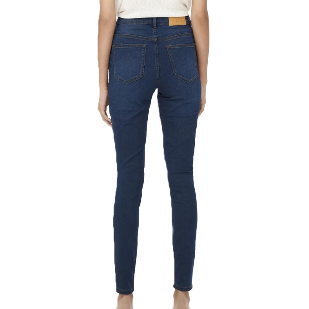 Jean Skinny Bleu Femme JDY Tulga vue 2