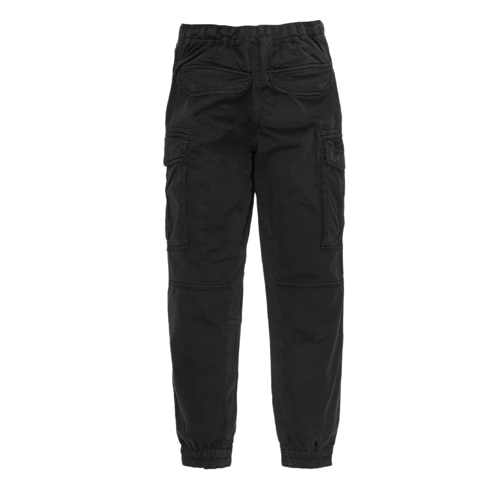 Pantalon Cargo Noir Garçon Schott Combat vue 2