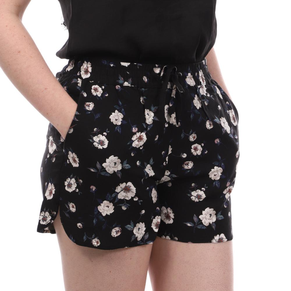 Short Noir Imprimé Femme Vero Moda Easy pas cher