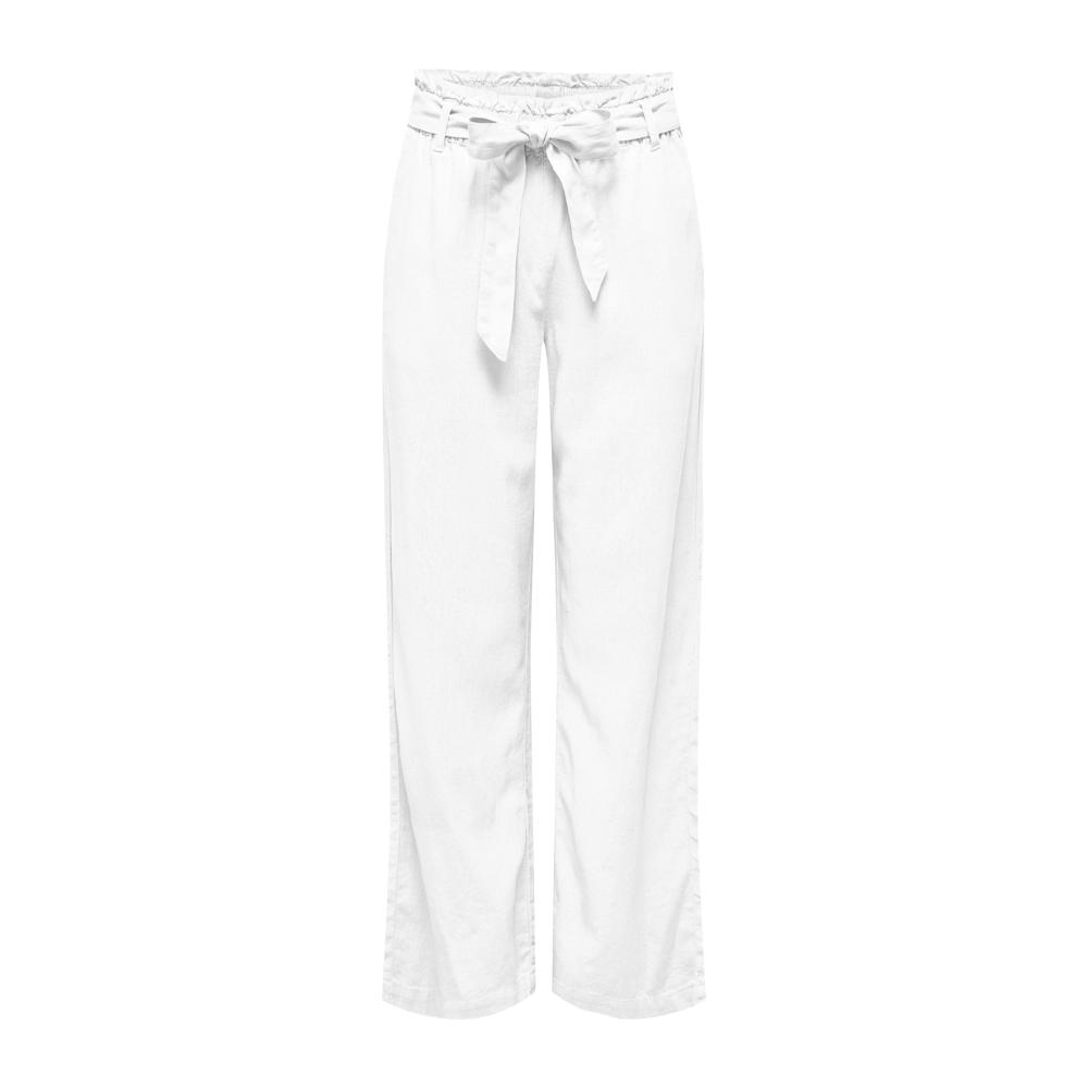 Pantalon Blanc Femme JDY Linen pas cher