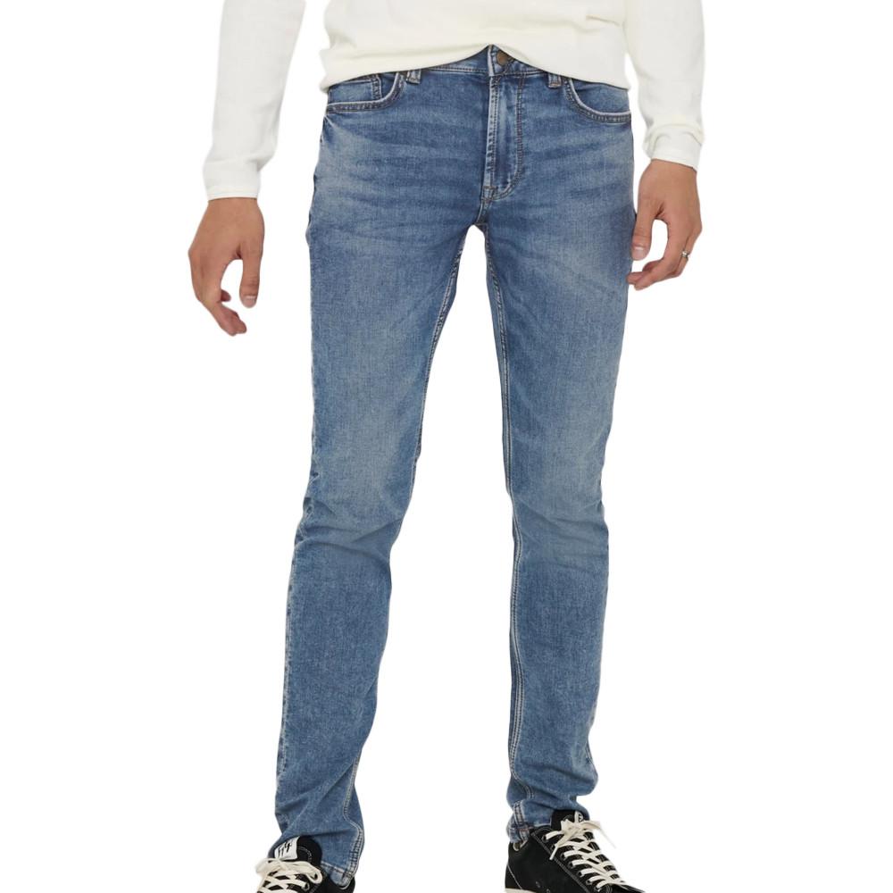 Jean Bleu Homme Only & Sons Sloom Life pas cher