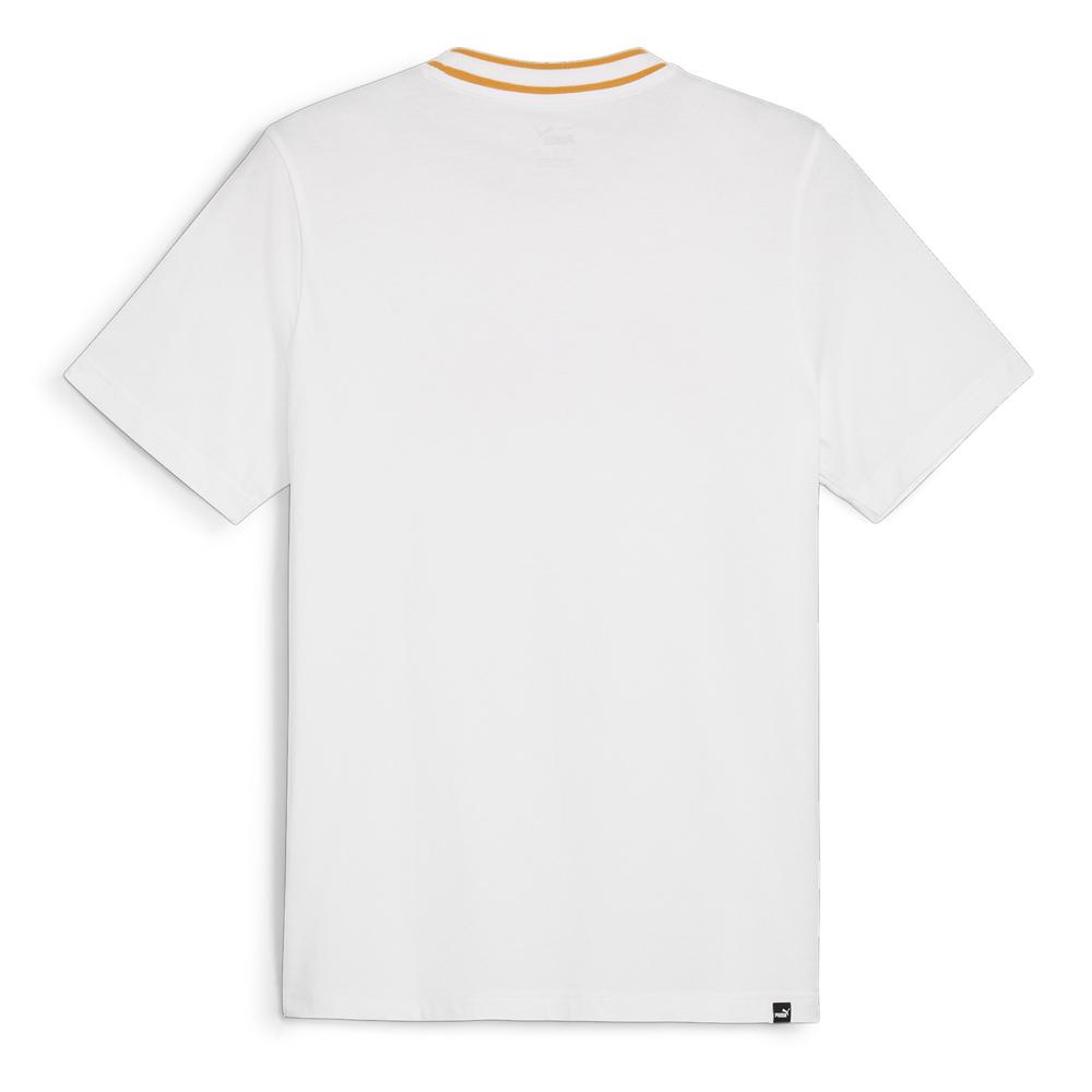 T-shirt Blanc/Jaune Homme Puma Squad Big Graph vue 2