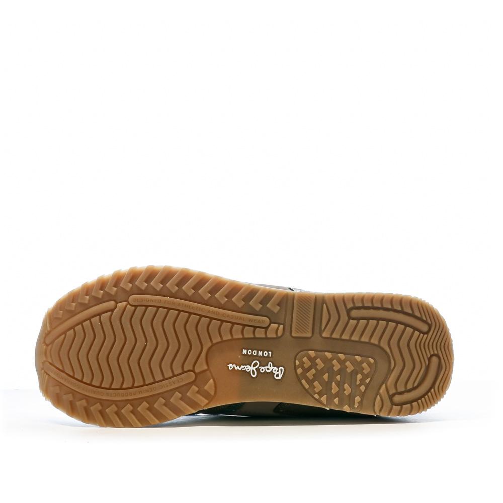 Baskets Kaki Femme Pepe jeans London vue 5