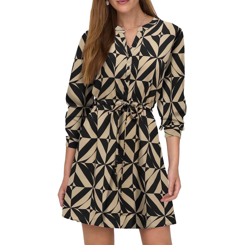 Robe Beige à Motifs Femme JDY Piper pas cher