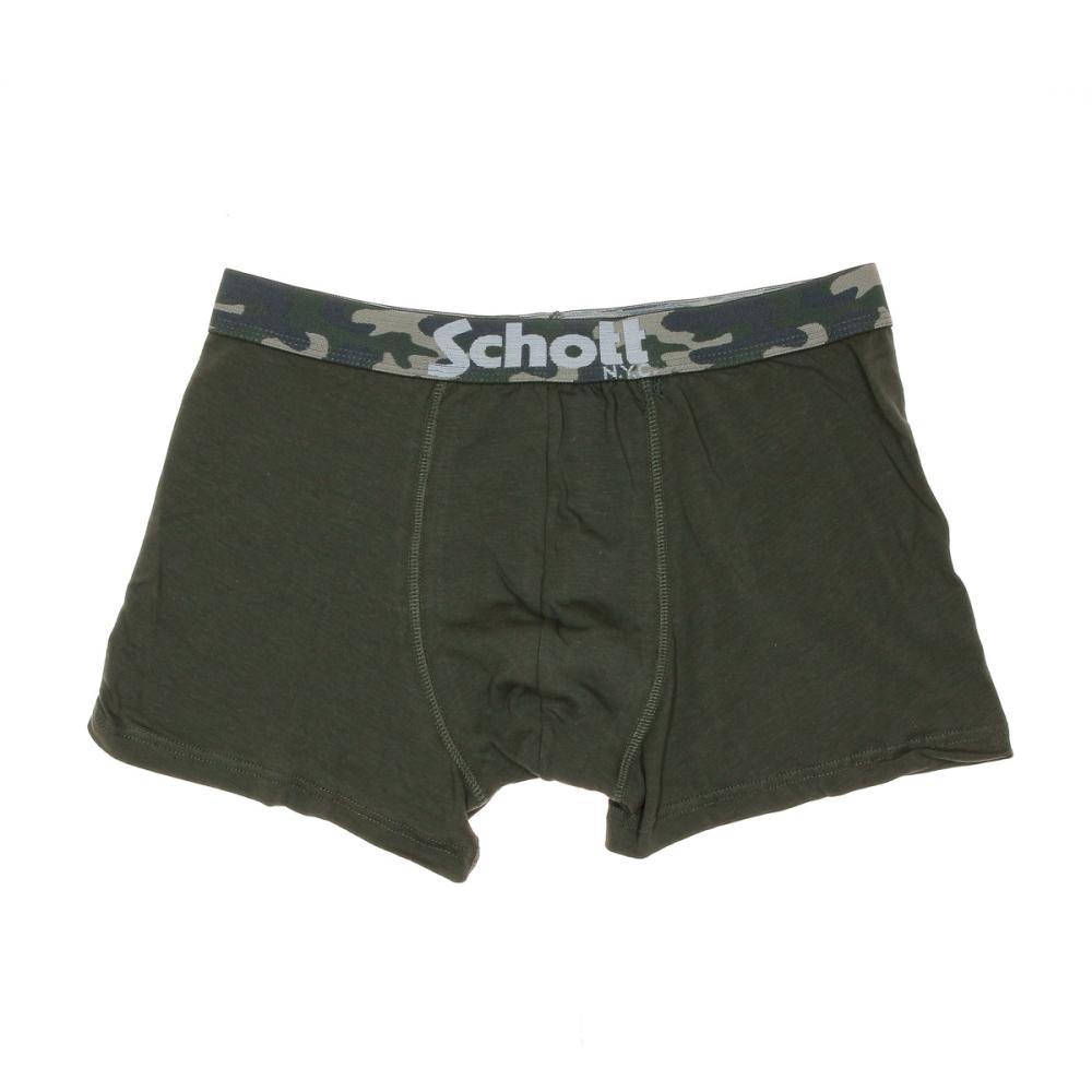 Boxer Kaki Homme Schott Ronald pas cher