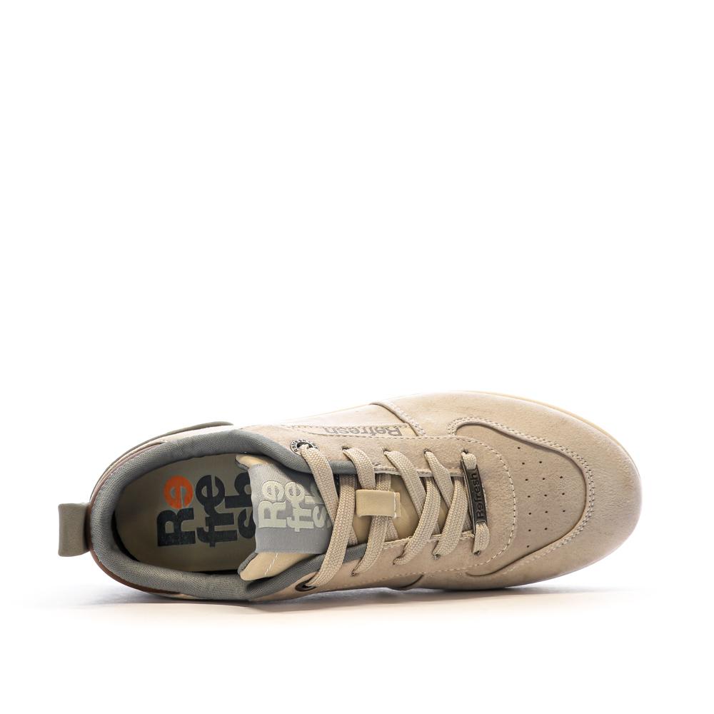 Baskets Beige Femme Refresh Ladies vue 4