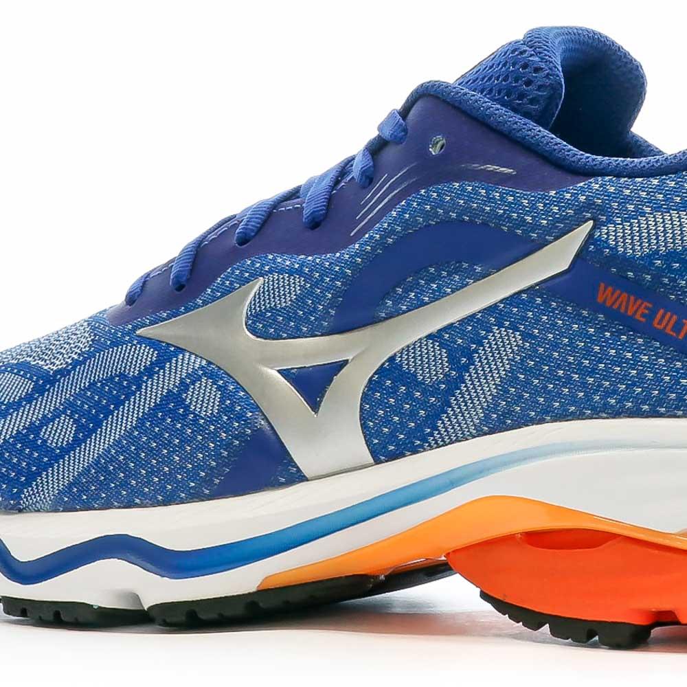 Chaussures de running Bleu/Orange Homme Mizuno Wave Ultima vue 7