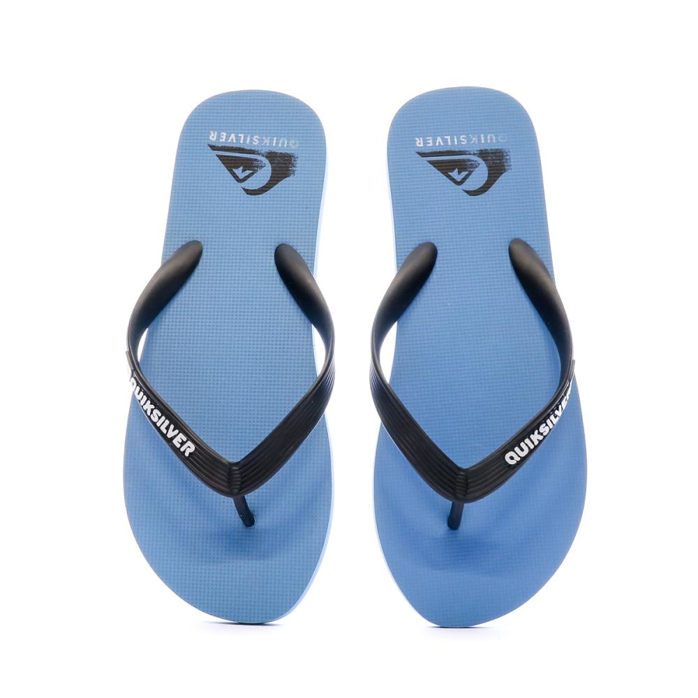 Tongs Bleues Homme Quiksilver Java vue 3