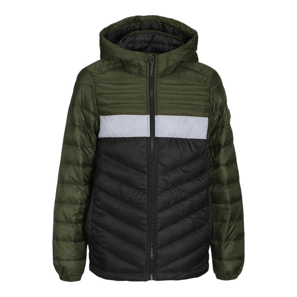 Doudoune Noire Garçon Jack & Jones Puffer pas cher