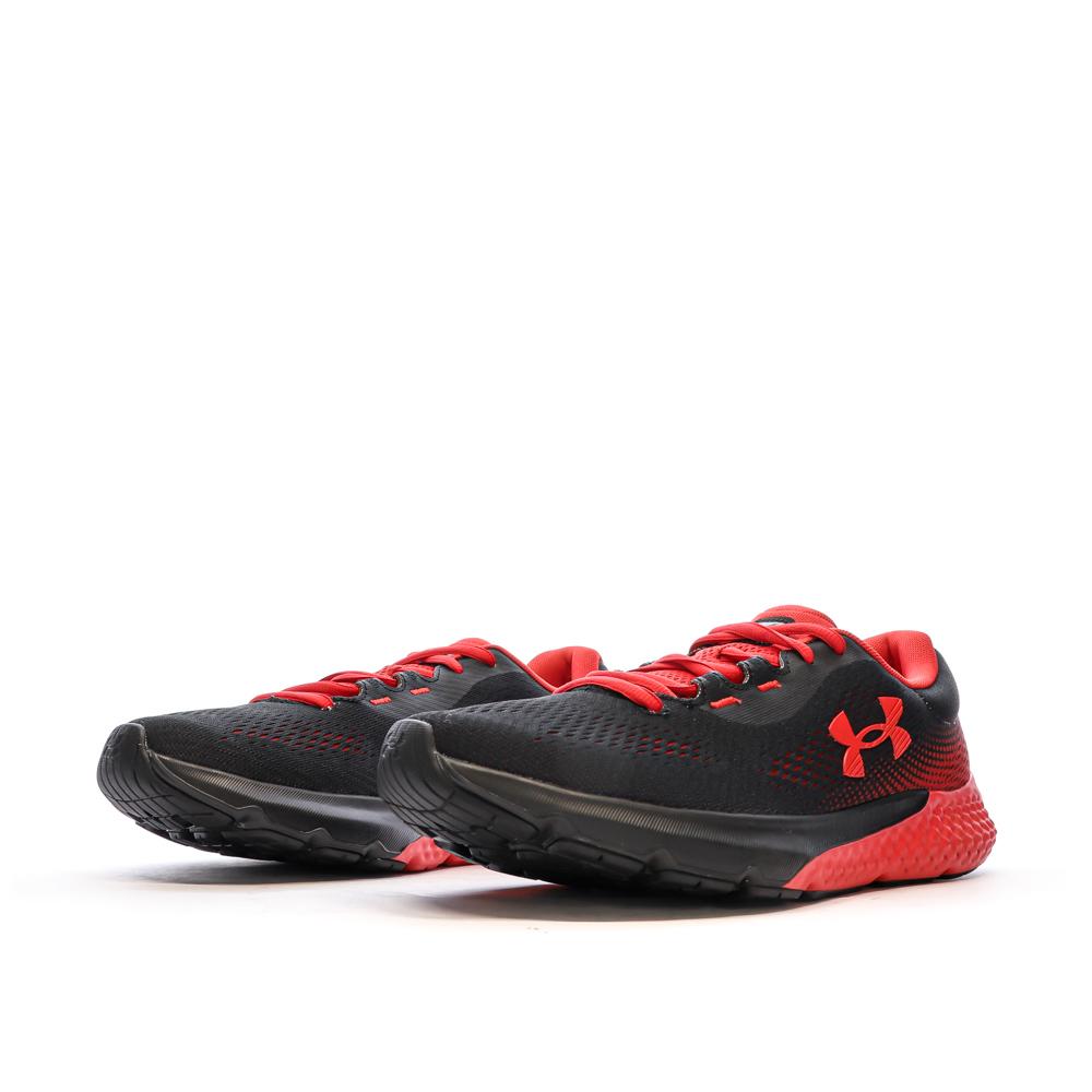 Chaussures de Running Noir/Rouge Homme Under Armour Charged Rogue 4 vue 6