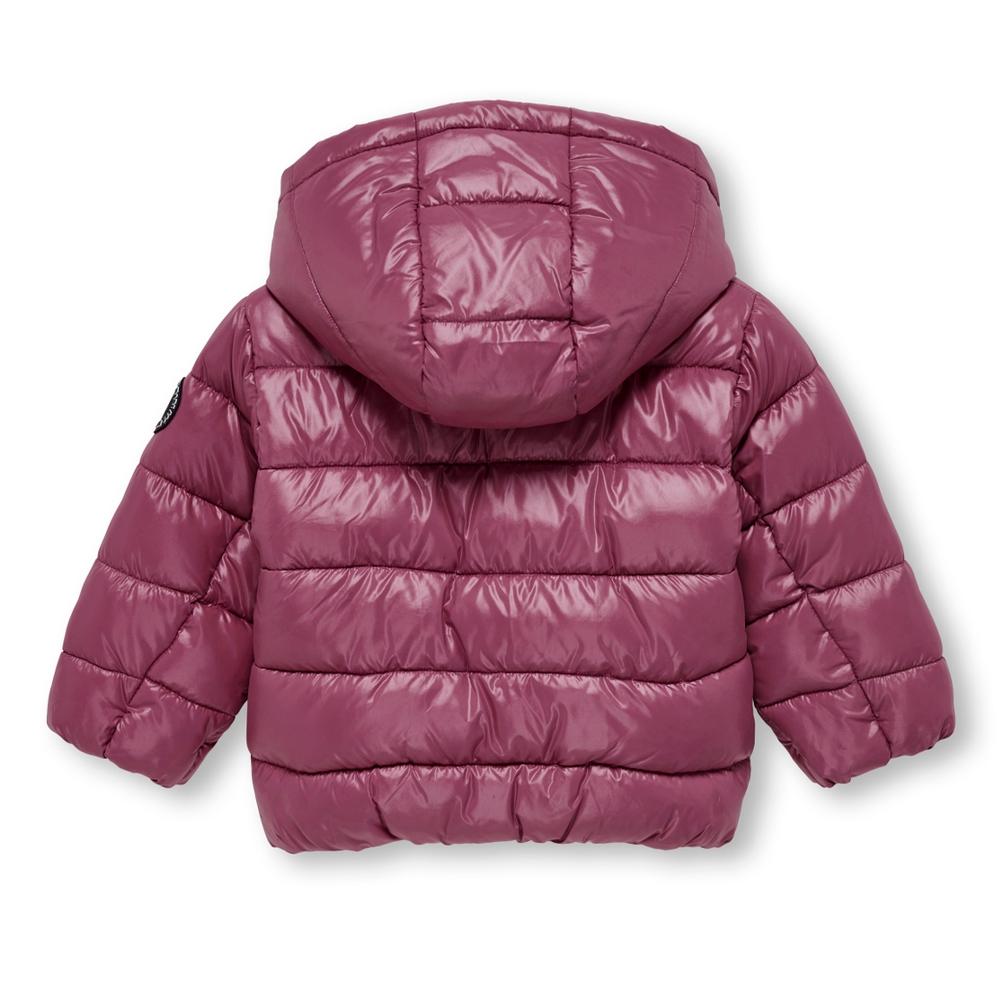 Doudoune Prune Fille KIDS ONLY Quilted vue 2