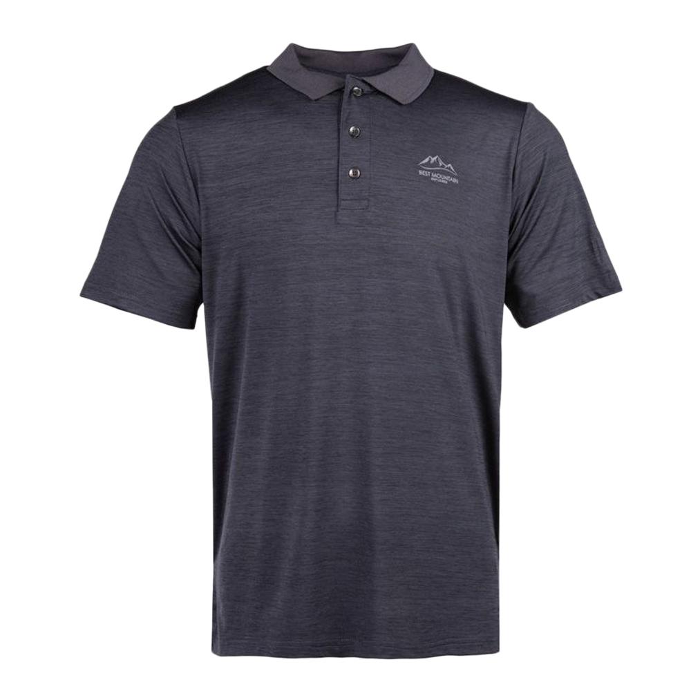 Polo Gris Foncé Homme Best Mountain RANDO 107 pas cher