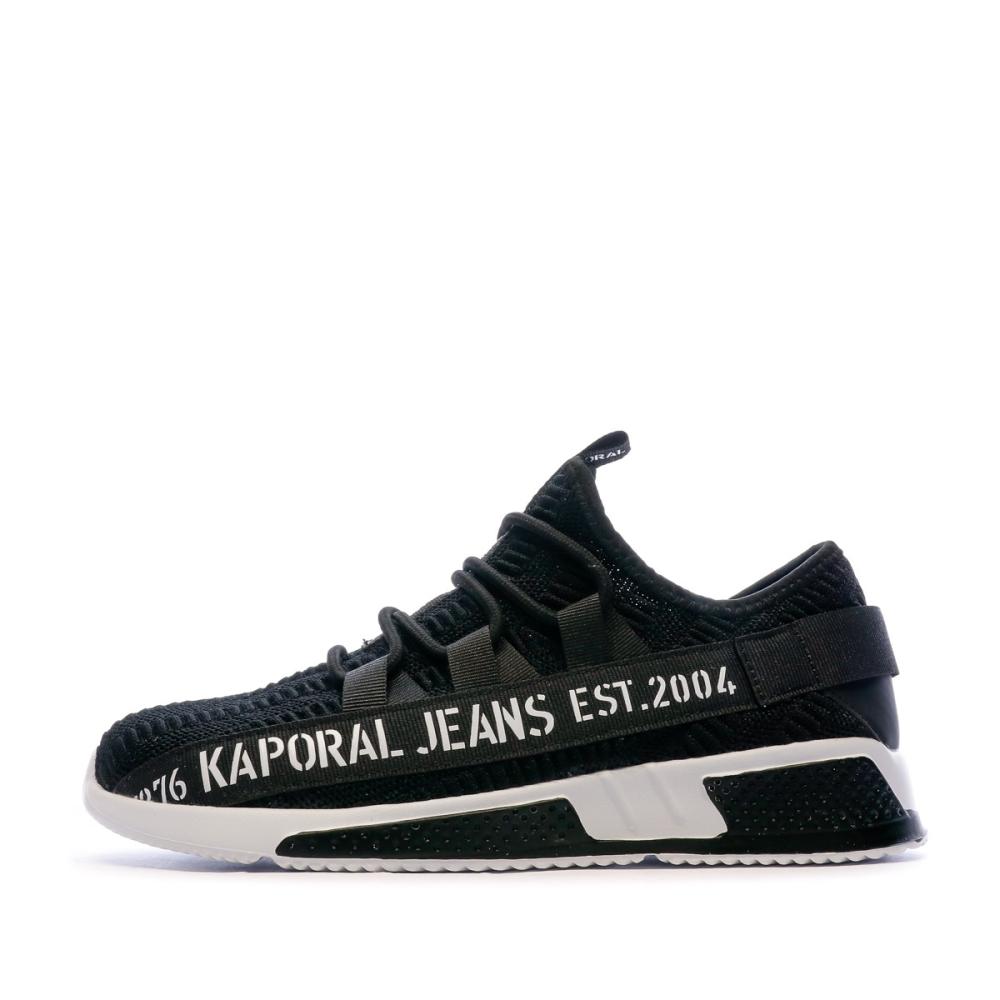 Baskets Noires Homme Kaporal Dofino pas cher