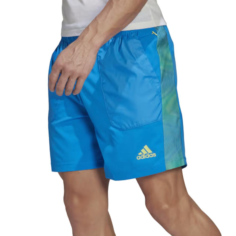 Short Bleu Homme Adidas Season HD4337 pas cher