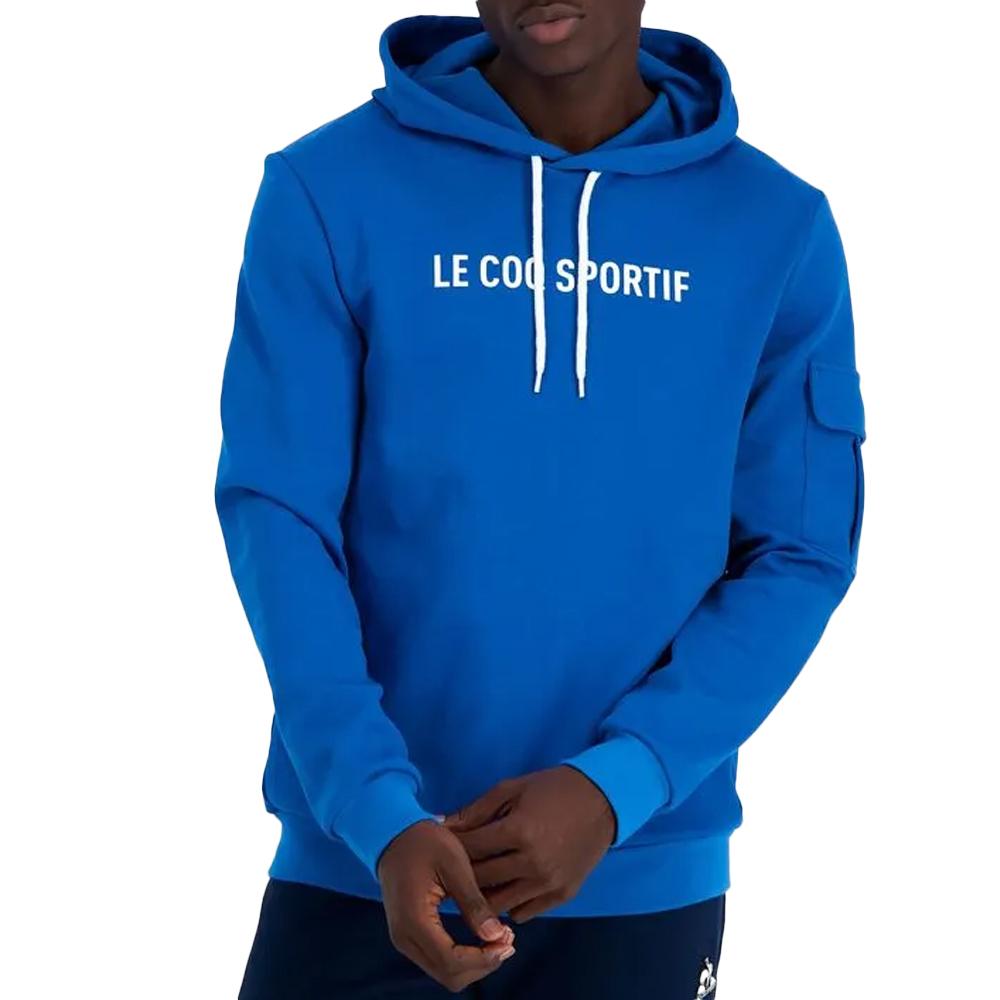 Sweat Bleu Homme Le Coq Sportif Lapis Blue pas cher