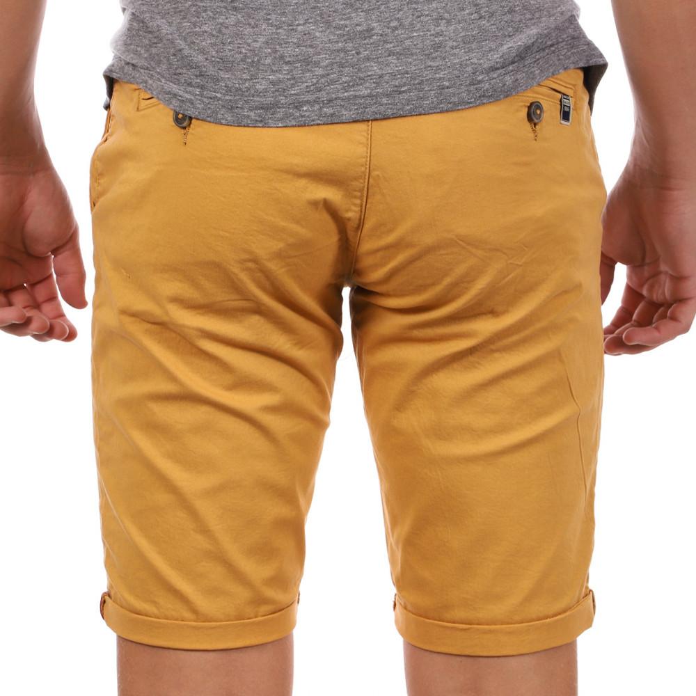 Short Chino Jaune Homme La Maison Blaggio Venili vue 2