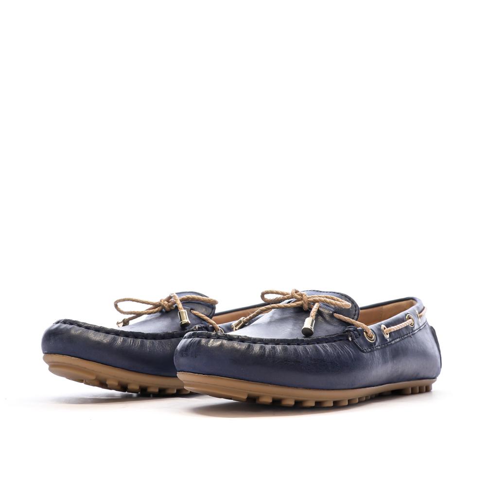 Mocassins Marine Femme Geox Leelyan vue 6