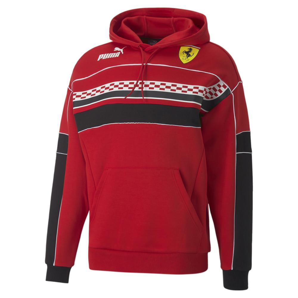 Sweat Rouge Homme Puma Ferrari Race pas cher