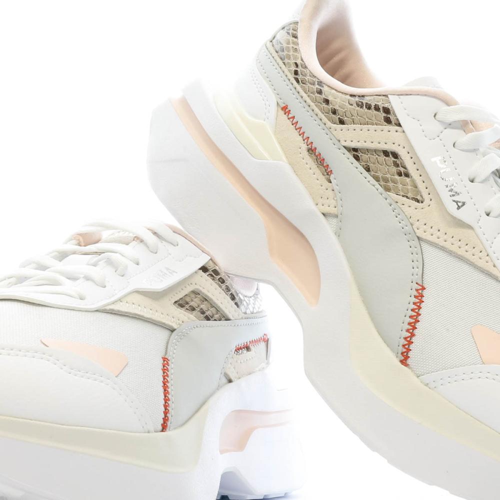 Baskets Blanches Femme Puma Kosmo vue 7