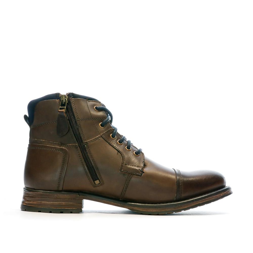 Bottines Marron Homme Kaporal Guilde vue 2