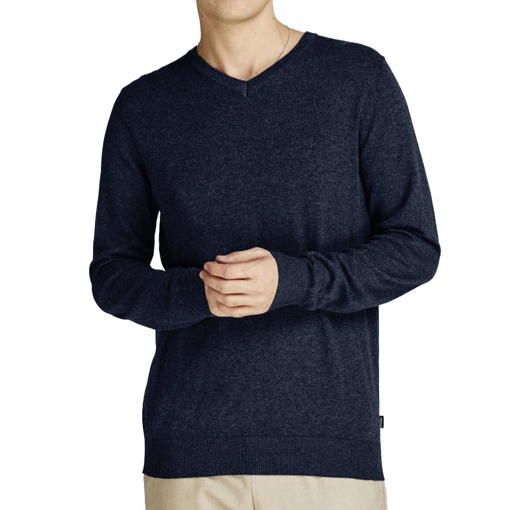 Pull Marine Homme Jack & Jones Emil pas cher