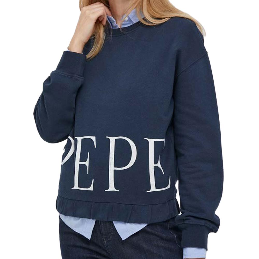 Sweat Marine Femme Pepe Jeans Victoria pas cher