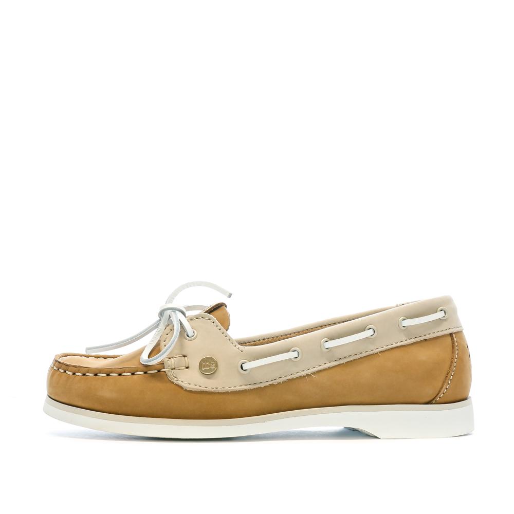 Chaussures bateaux Beige Femme TBS PINNHAE