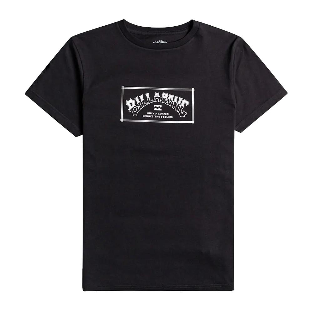 T-shirt Noir Garçon Billabong Arch pas cher