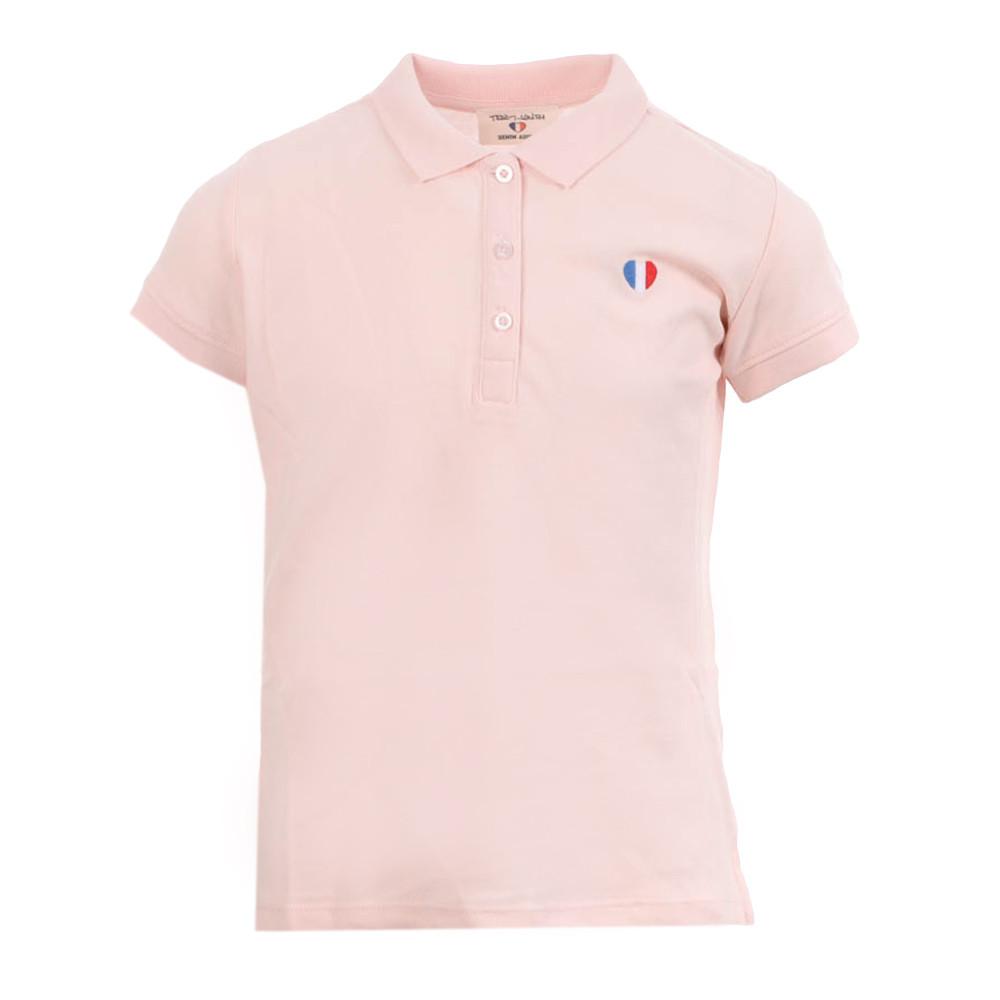 Polo Rose Fille Teddy Smith Piloco pas cher