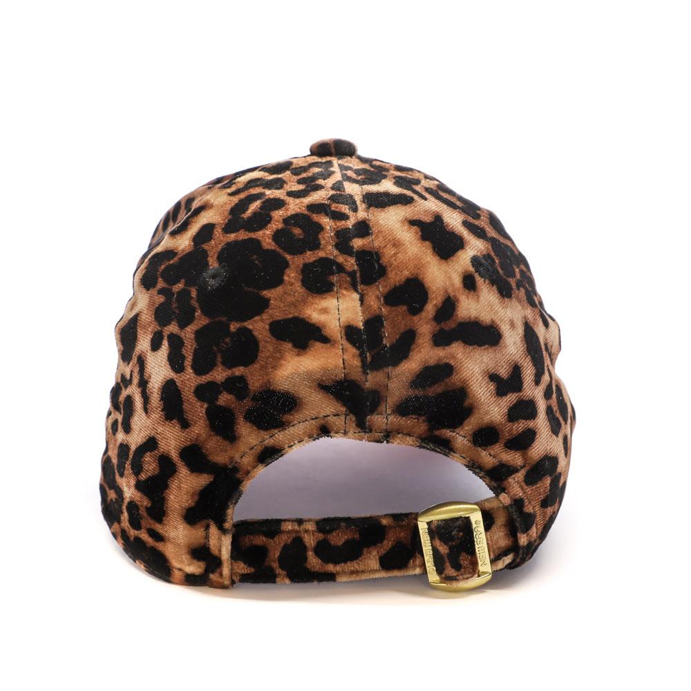 Casquette Léopard Beige/Noir Femme New Era Leo Velour 9forty Neyyan vue 3