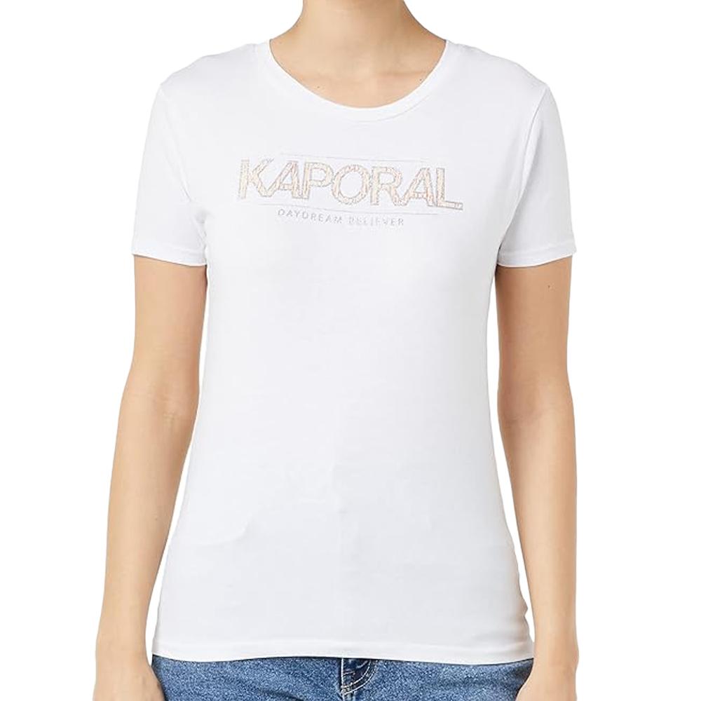 T-shirt Blanc Femme Kaporal JALLE pas cher