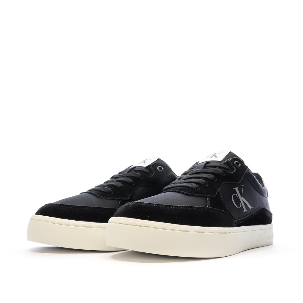 Baskets Noires Homme Calvin Klein Jeans Cupsole vue 6