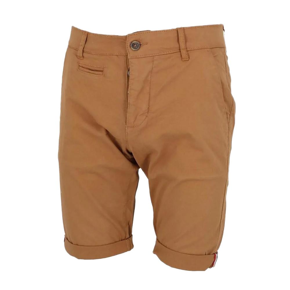 Short Chino Camel Homme La Maison Blaggio Venili pas cher